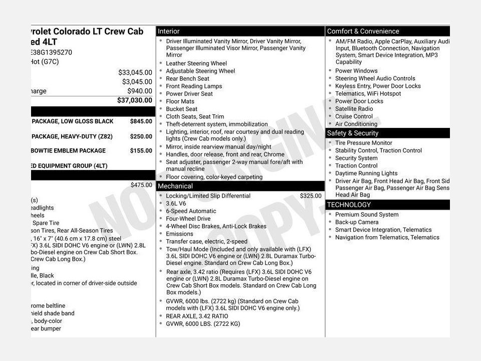 2016 Chevrolet Colorado 4WD LT