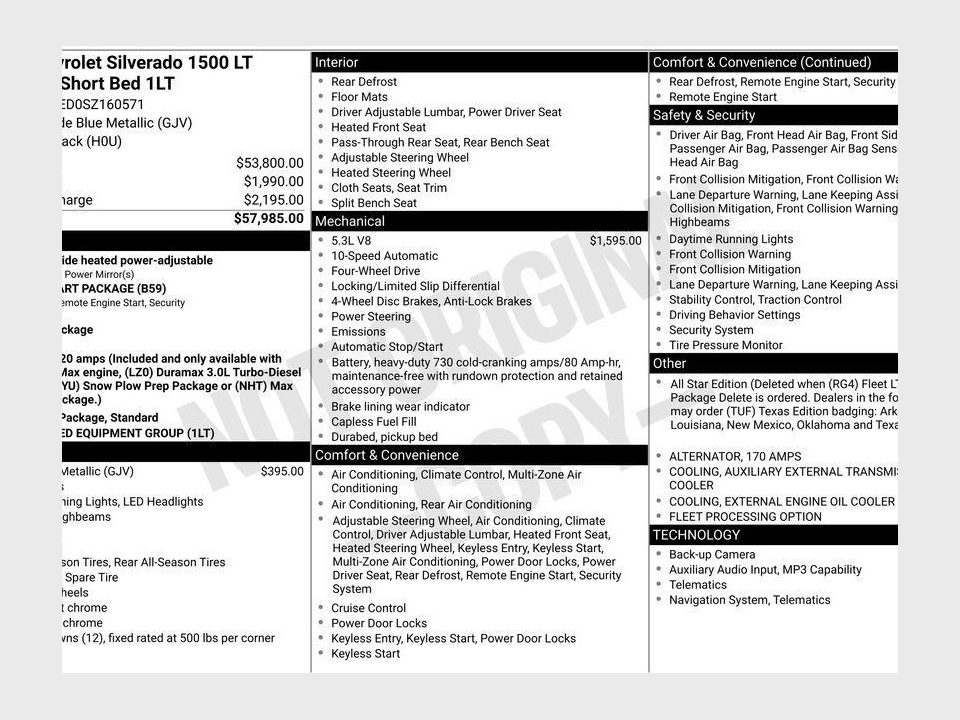 2025 Chevrolet Silverado 1500 4WD Crew Cab Standard Bed LT