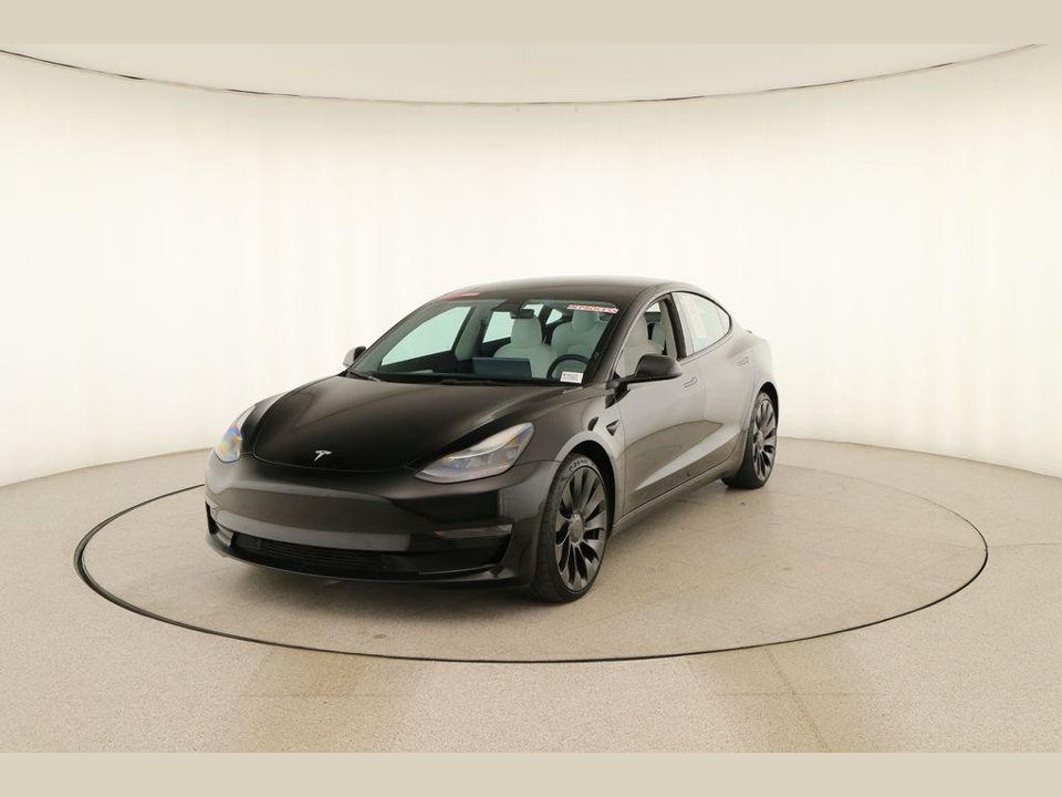 2022 Tesla Model 3 Performance Dual Motor All-Wheel Drive