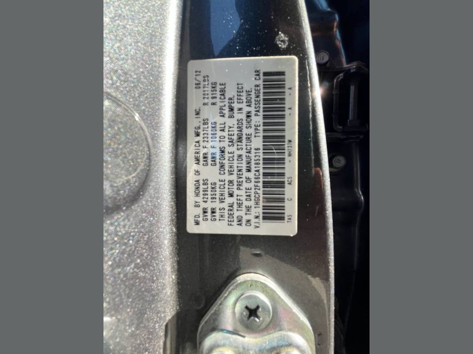 2012 Honda Accord