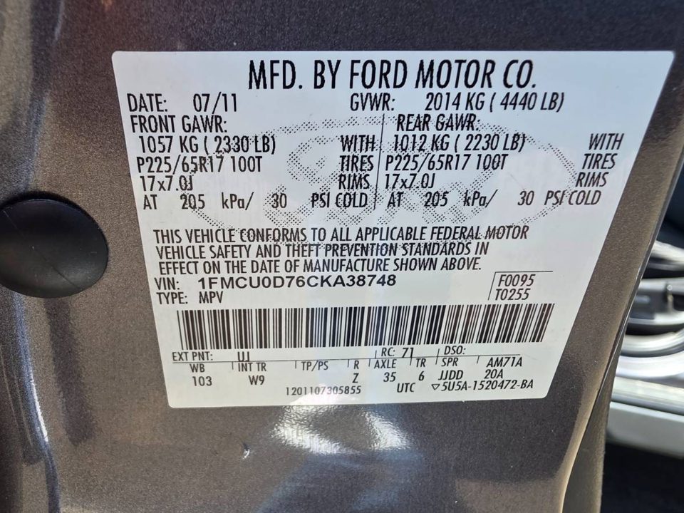 2011 Ford escape