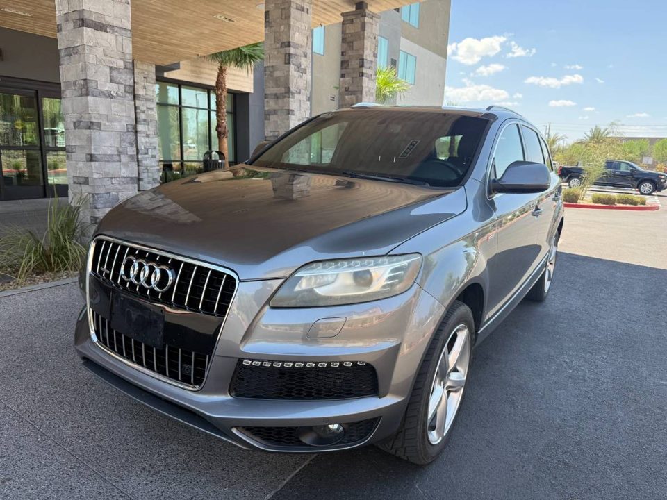 2012 Audi Q7 AWD SUPERCHARGED 3RD ROW SEAT CLEAN NEVADA TITLE