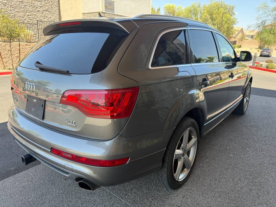 2012 Audi Q7 AWD SUPERCHARGED 3RD ROW SEAT CLEAN NEVADA TITLE