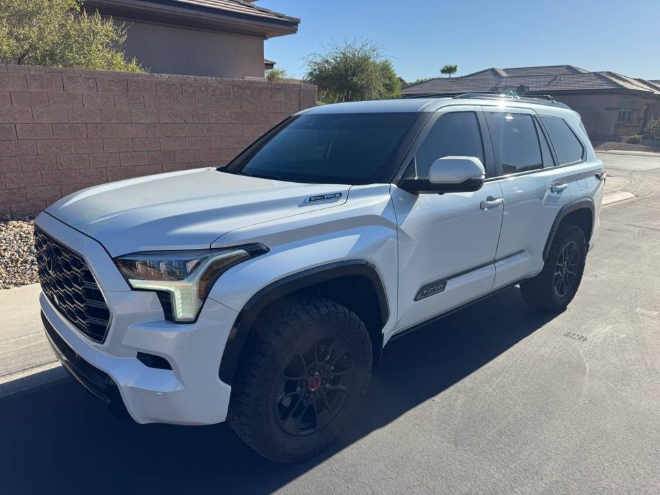2025 Toyota Sequoia Platinum loaded with extras