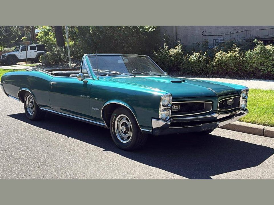 1966 Pontiac GTO Convertible 4spd # s Match NICE!