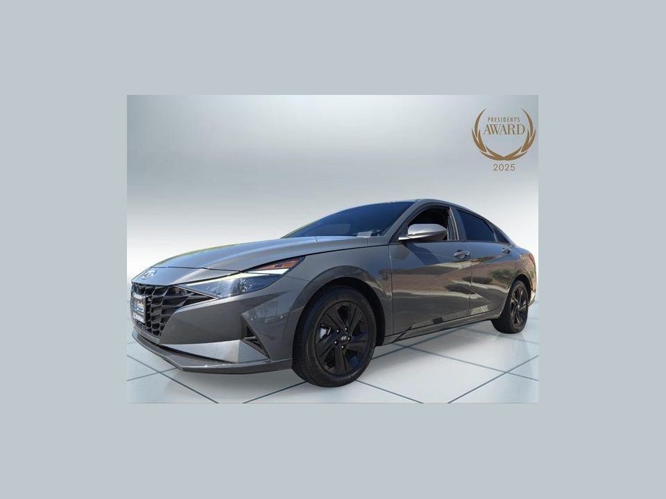 2023 Hyundai Elantra Hybrid Blue