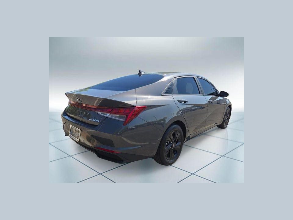 2023 Hyundai Elantra Hybrid Blue