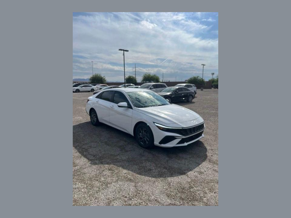 2024 Hyundai Elantra Hybrid Blue